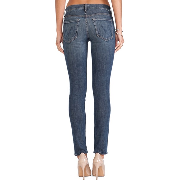 MOTHER The Muse Skinny Jean in Ride A Dark Horse - Picture 3 of 8